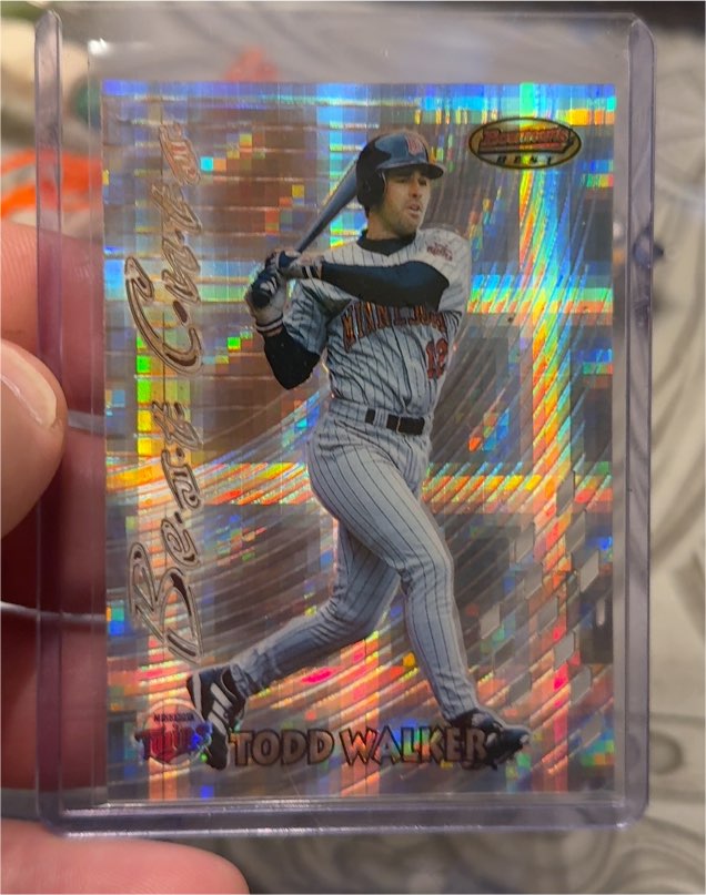 1997 Bowman's Best Best Cuts Atomic Refractor #BC19 Todd Walker — front