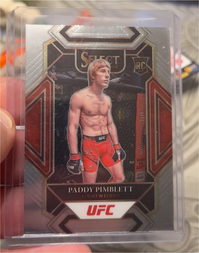 2022 Panini Select UFC #398 Paddy Pimblett — front
