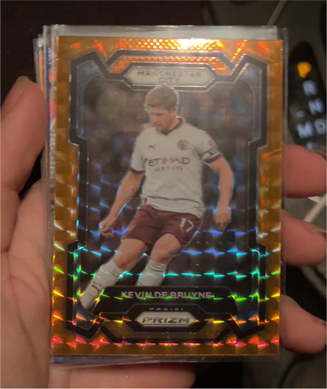 2023-24 Panini Prizm Premier League #7 Kevin De Bruyne — front