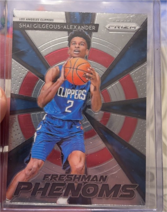 2018-19 Panini Prizm Freshman Phenoms #15 Shai Gilgeous-Alexander — front