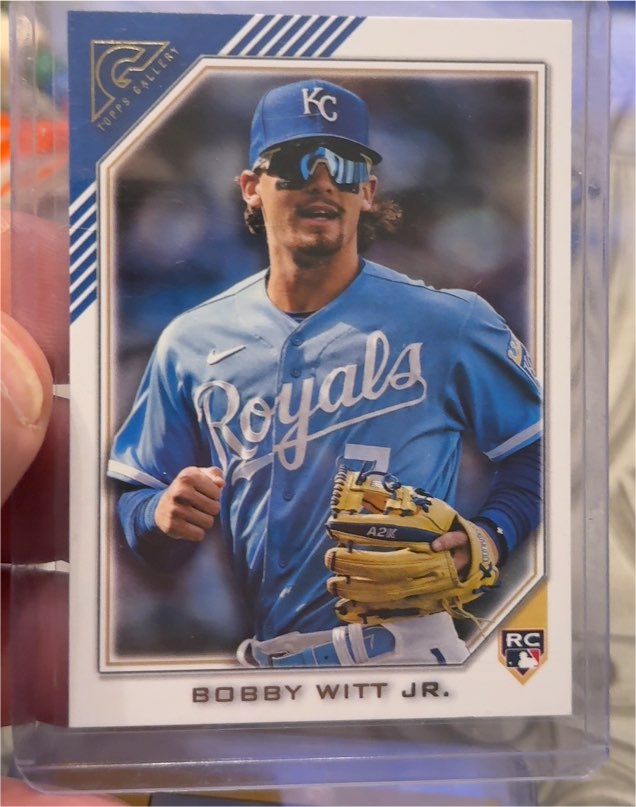 2022 Topps Gallery #200 Bobby Witt Jr. — front