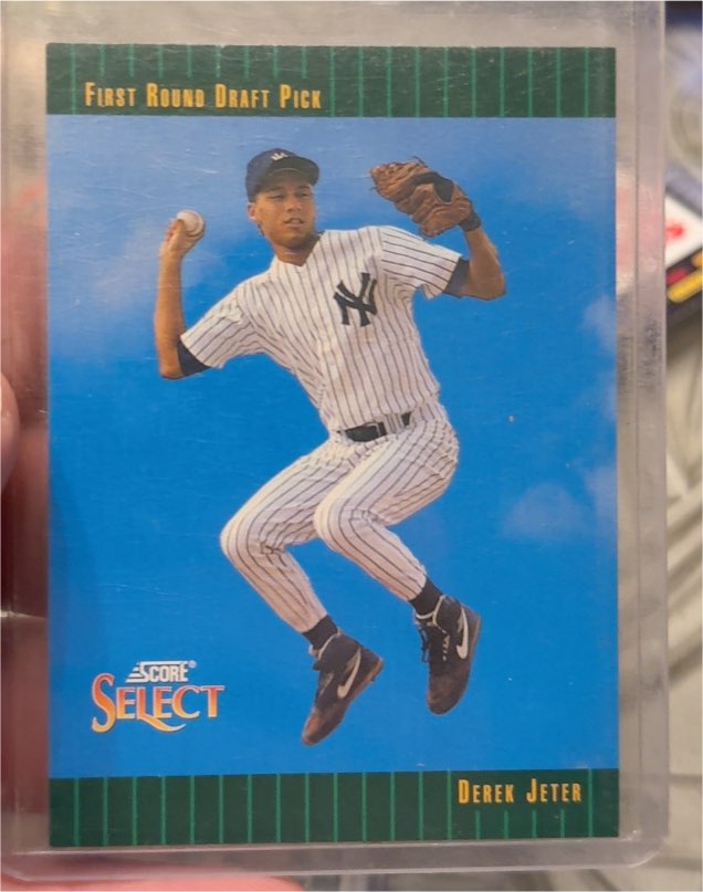 1992 Score Select #360 Derek Jeter First Round Draft Pick — front