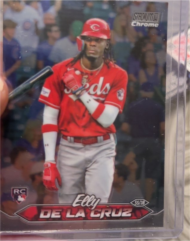 2024 Topps Stadium Club Chrome #48 Elly De La Cruz — front