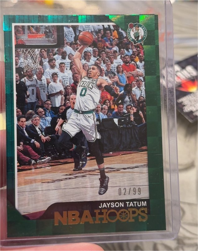 2018-19 Panini NBA Hoops #116 Jayson Tatum — front