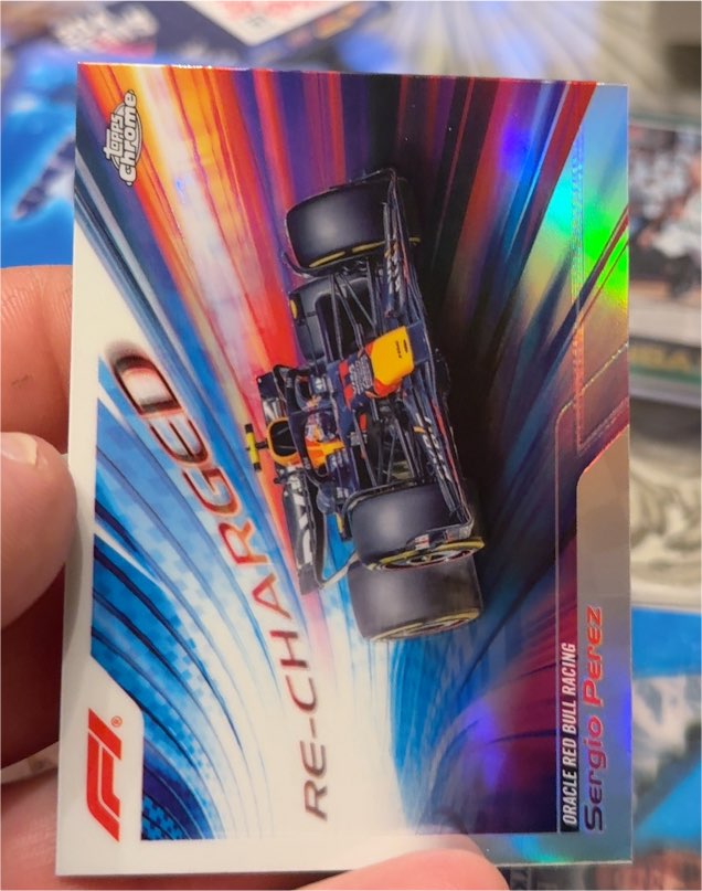 2024 Topps Chrome Formula 1 #RECH-2 Sergio Perez — front