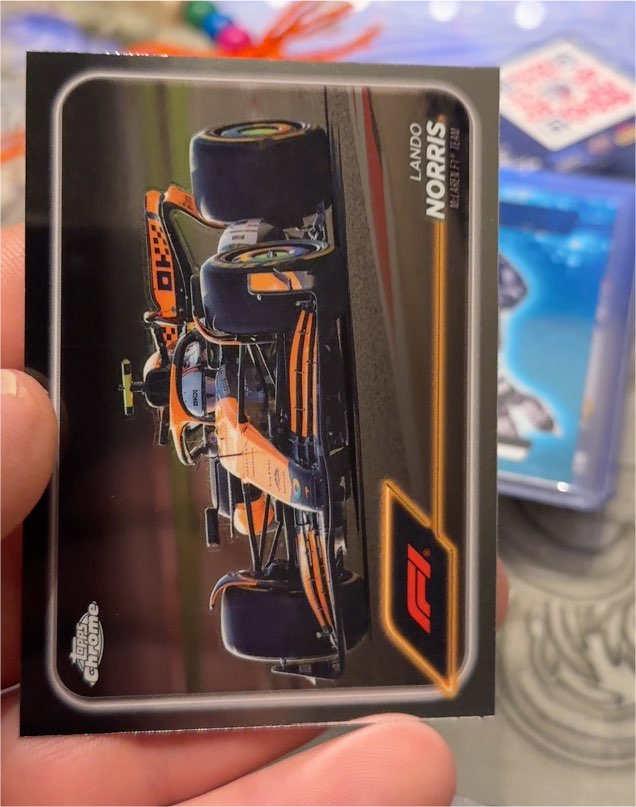 2024 Topps Chrome Formula 1 #79 Lando Norris — front