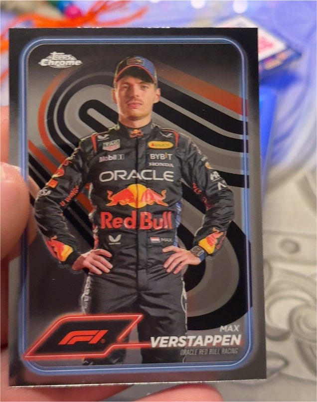 2024 Topps Chrome Formula 1 #1 Max Verstappen — front