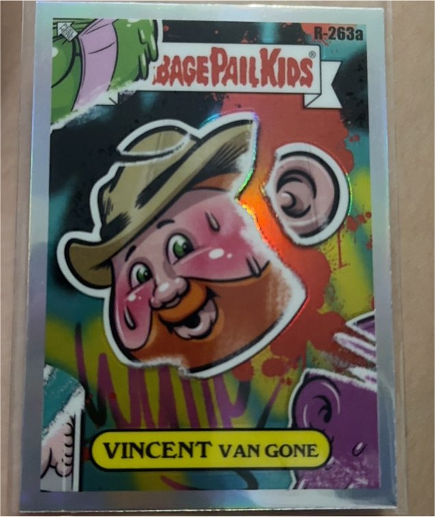2024 Topps Chrome Garbage Pail Kids Series 7 #R-263a Vincent Van Gone — front