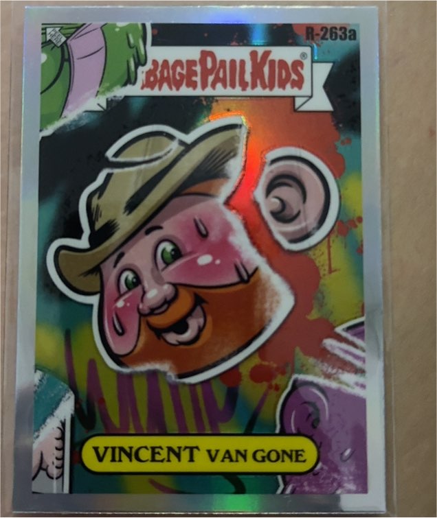 2024 Topps Chrome Garbage Pail Kids Series 7 #R-263a Vincent Van Gone — front
