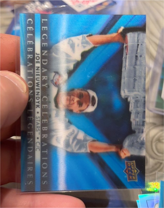 2023 Upper Deck Tim Hortons #LC-8 Joe Nieuwendyk Legendary Celebrations — front