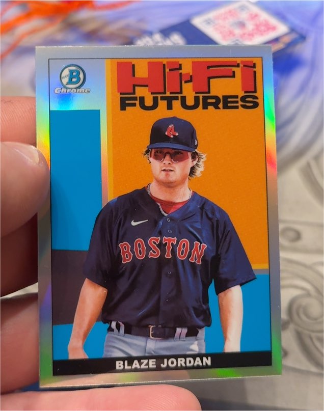 2022 Bowman Chrome Hi-Fi Futures #HIFI-16 Blaze Jordan — front