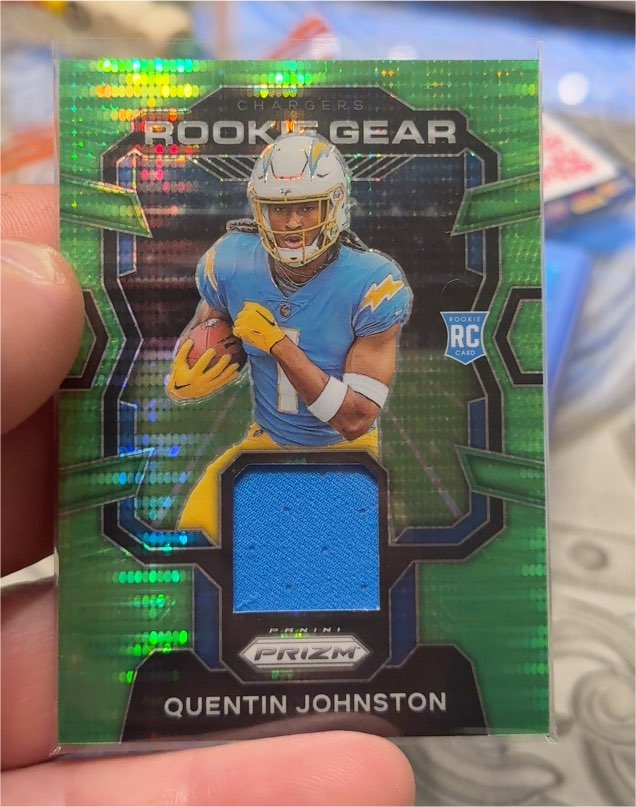 2023 Panini Prizm #RG-QJ Quentin Johnston — front
