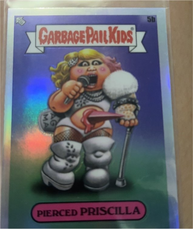 2024 Topps Garbage Pail Kids #5b Pierced Priscilla — front