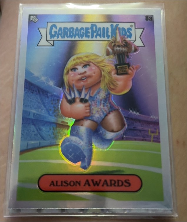 2024 Topps Chrome Garbage Pail Kids #8a Alison Awards — front