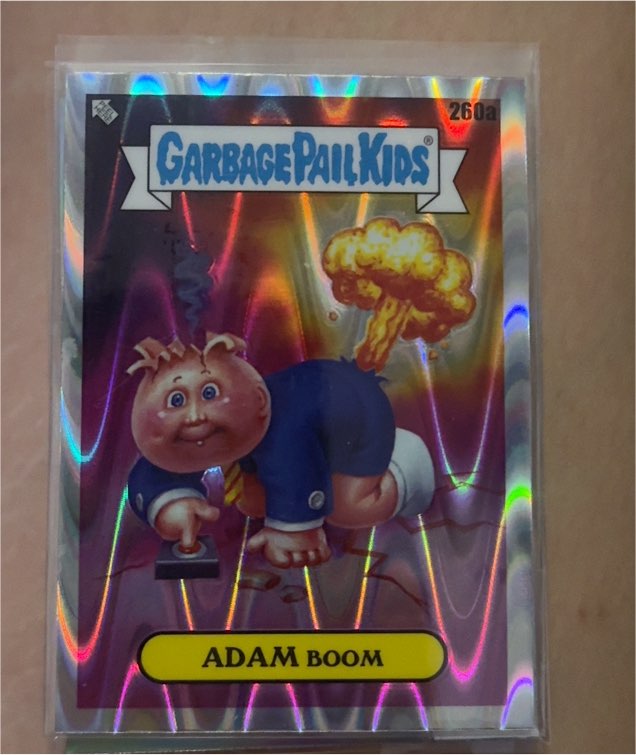 2024 Topps Chrome Garbage Pail Kids Series 7 #260a Adam Boom — front