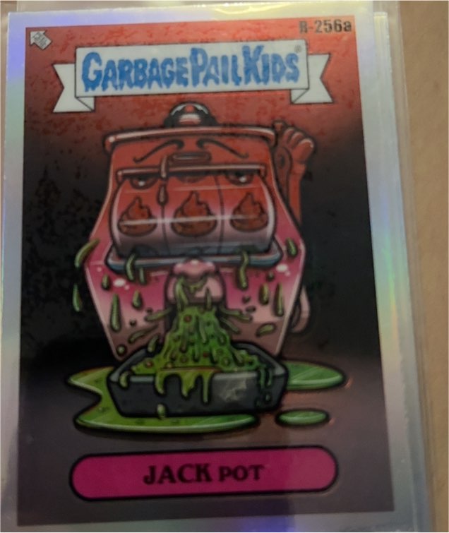 2024 Topps Chrome Garbage Pail Kids #R-256a Jack Pot — front