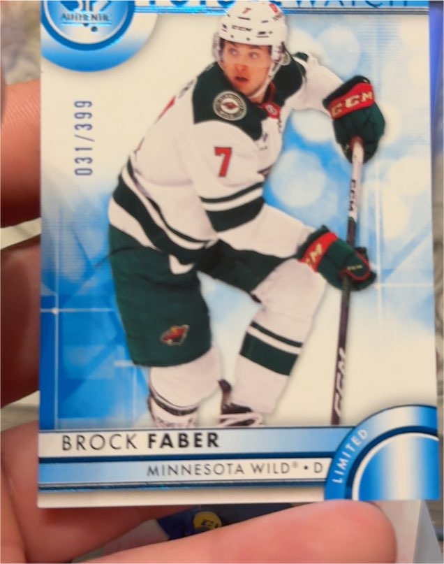 2023-24 Upper Deck SP Authentic #031 Brock Faber — front