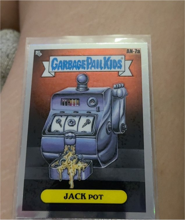 2024 Topps Chrome Garbage Pail Kids #AN-7a Jack Pot — front