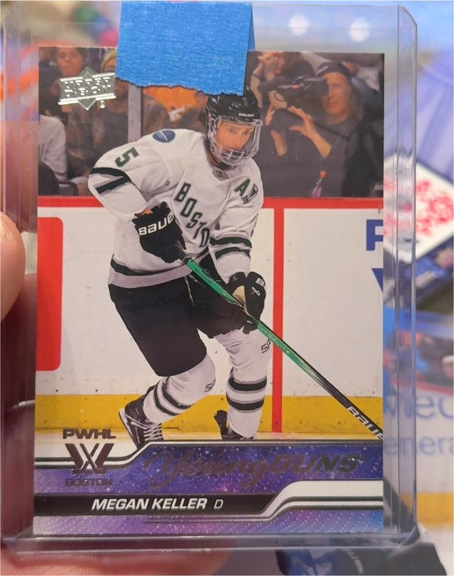 2024-25 Upper Deck PWHL 1st Edition #68 Megan Keller Young Guns — front