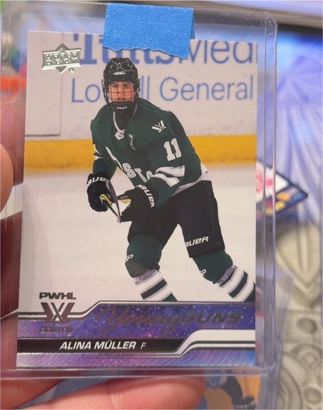 2024-25 Upper Deck PWHL 1st Edition #56 Alina Müller — front