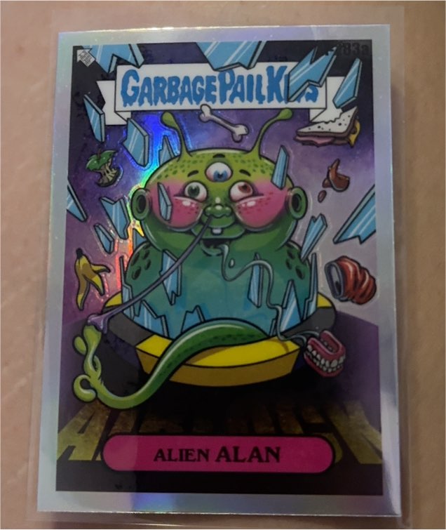 2024 Topps Chrome Garbage Pail Kids Series 7 #R-283a Alien Alan — front