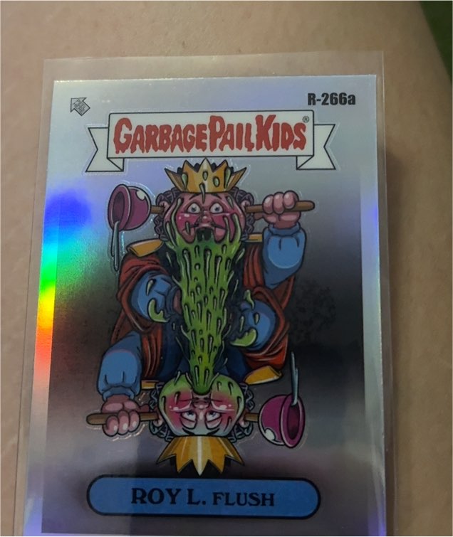 2024 Topps Chrome Garbage Pail Kids #R-266a Roy L. Flush — front