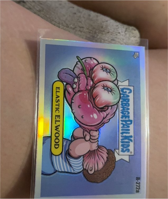 2024 Topps Chrome Garbage Pail Kids Series 7 #R-272a Elastic Elwood — front