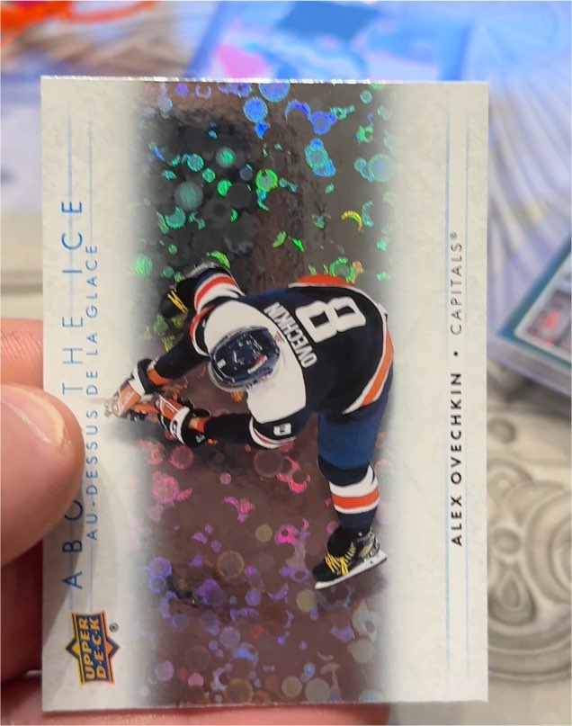 2024 Upper Deck Collector's Series Above the Ice #AI-7 Alex Ovechkin — front