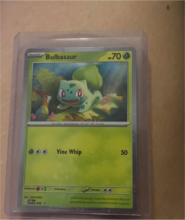 2023 Pokémon Scarlet & Violet Promo #046 Bulbasaur — front
