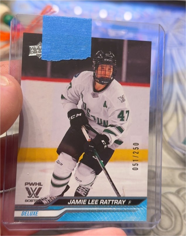 2024-25 Upper Deck PWHL First Edition Deluxe #29 Jamie Lee Rattray — front