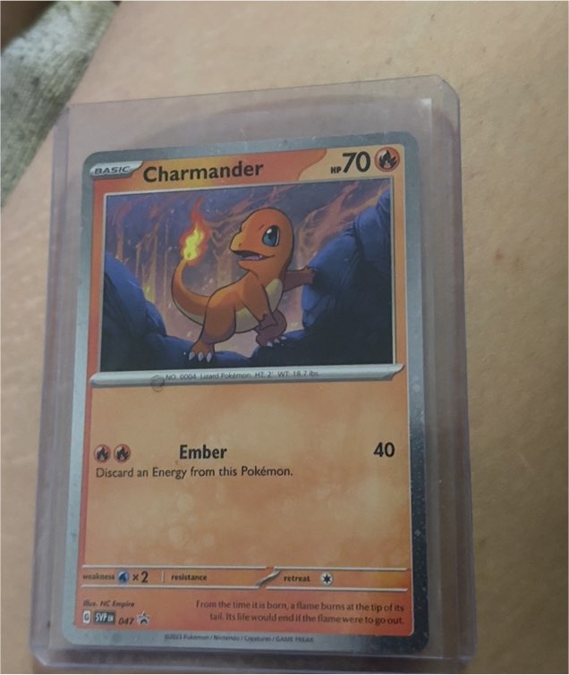 2023 Pokémon SVP #047 Charmander — front