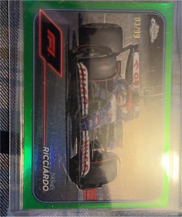 2024 Topps Chrome Formula 1 #90 Daniel Ricciardo — front