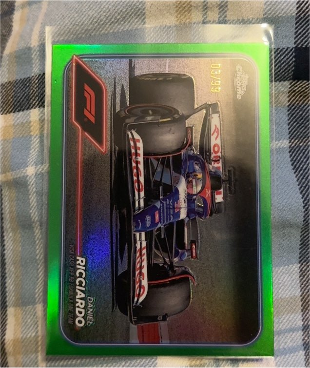 2024 Topps Chrome Formula 1 #90 Daniel Ricciardo — front