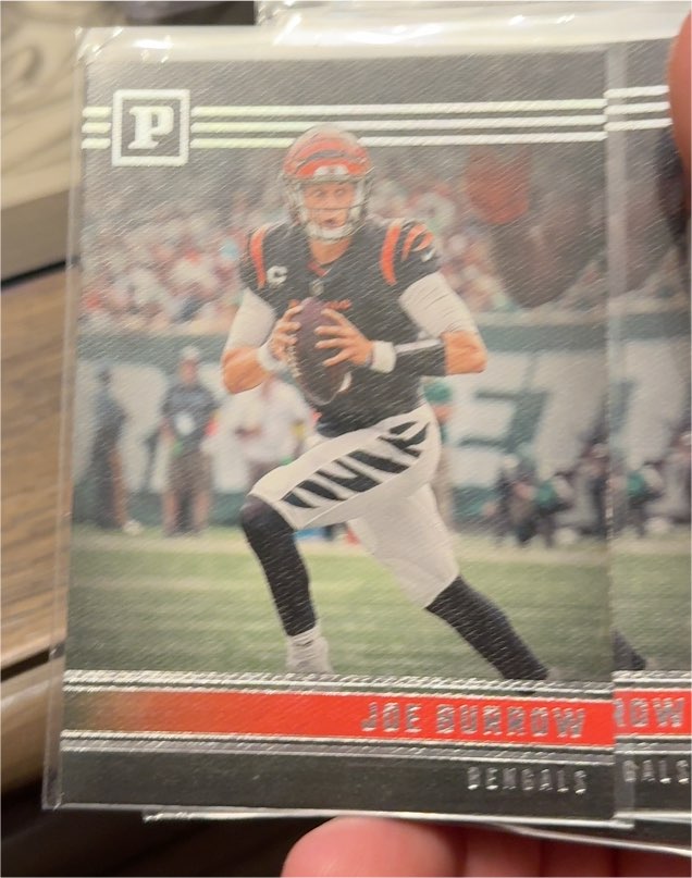 2022 Panini Chronicles #PA-34 Joe Burrow — front