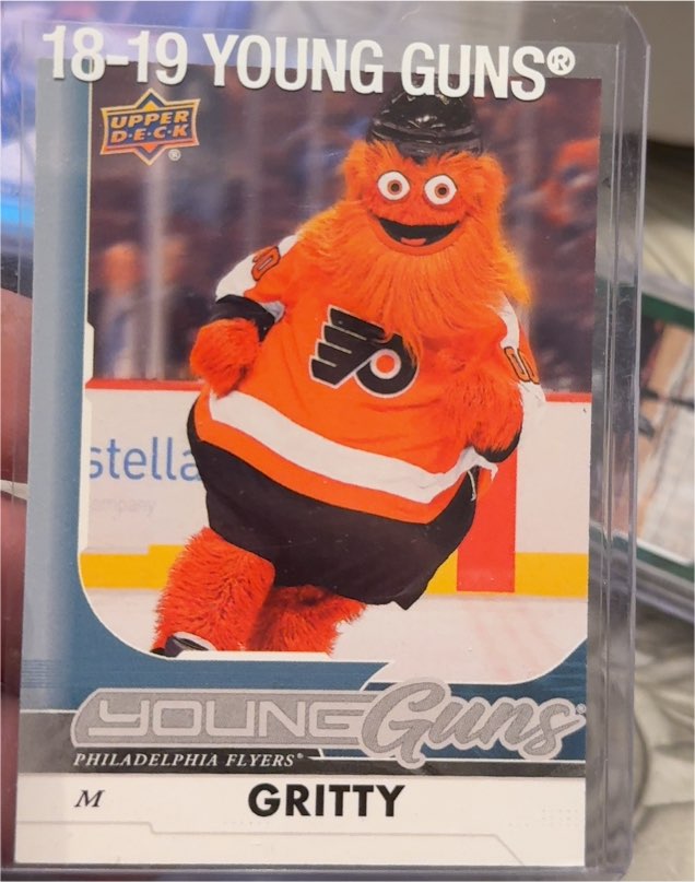 2018 Upper Deck Young Guns #M Gritty — front