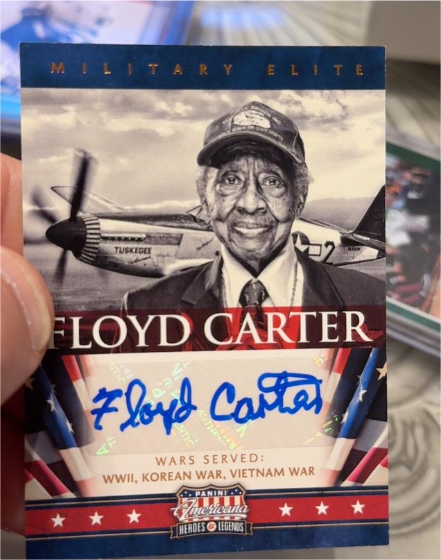 2012 Panini Americana Heroes & Legends Military Elite #4 Floyd Carter — front