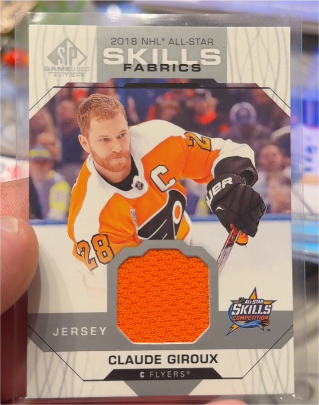 2018-19 Upper Deck SP Game Used #AS-CC Claude Giroux — front