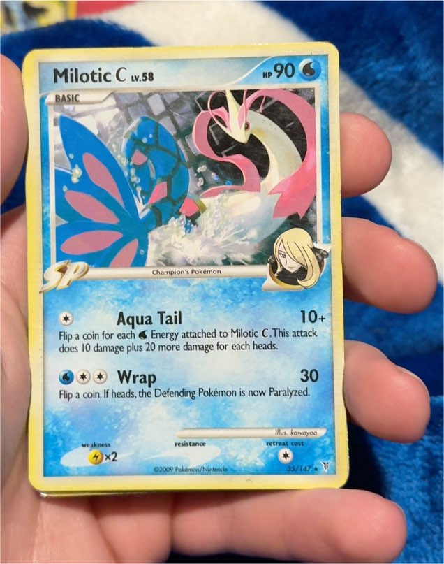 2009 Pokémon Supreme Victors #35 Milotic C — front