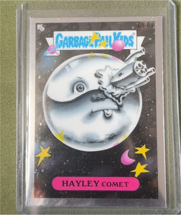 2024 Topps Chrome Garbage Pail Kids Series 7 #AN-6a Hayley Comet — front