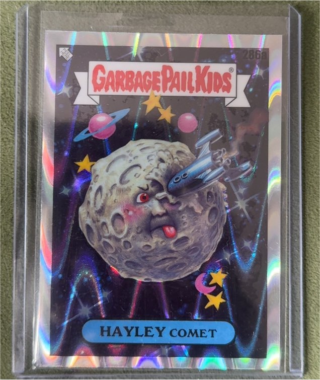 2024 Topps Garbage Pail Kids Chrome Series 7 #286a Hayley Comet — front