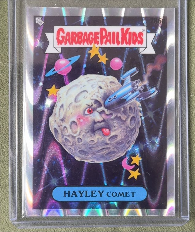 2024 Topps Garbage Pail Kids Chrome Series 7 #286a Hayley Comet — front