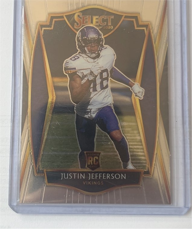 2020 Panini Select Premier Level #161 Justin Jefferson — front