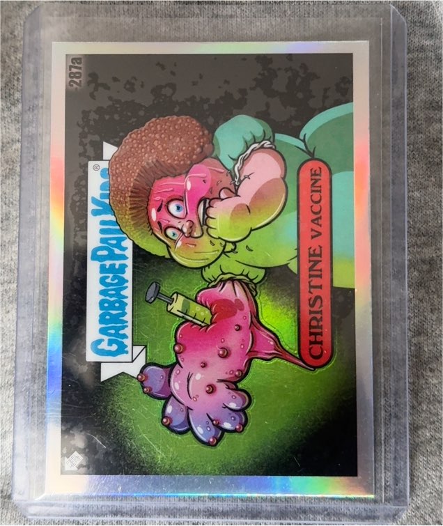2024 Topps Garbage Pail Kids Chrome Series 7 #R-287a Christine Vaccine — front