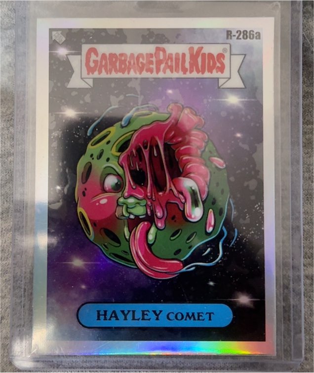 2024 Topps Chrome Garbage Pail Kids Series 7 #R-286a Hayley Comet — front