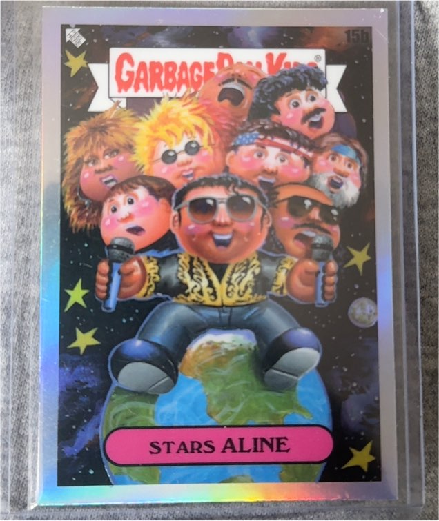 2024 Topps Chrome Series 7 Garbage Pail Kids #15b Stars Aline — front