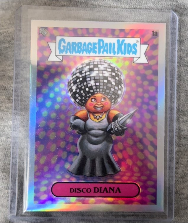2024 Topps Chrome Garbage Pail Kids Series 7 #1a Disco Diana — front