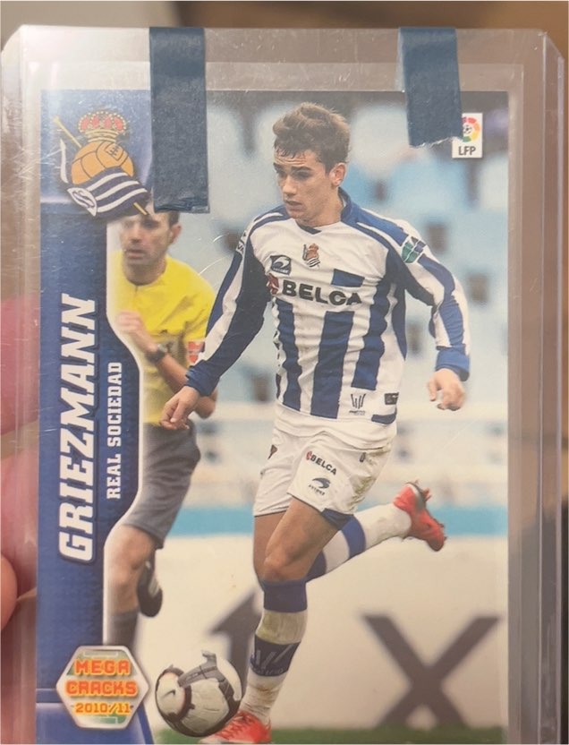2010 Panini Megacracks #267 Antoine Griezmann — front