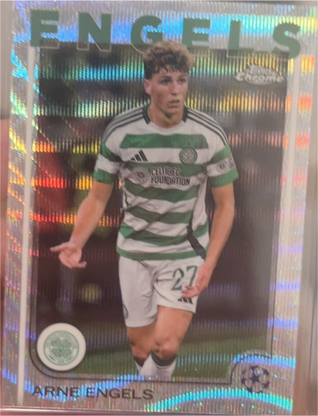 2024-25 Topps Chrome UEFA Club Competitions #151 Arne Engels — front