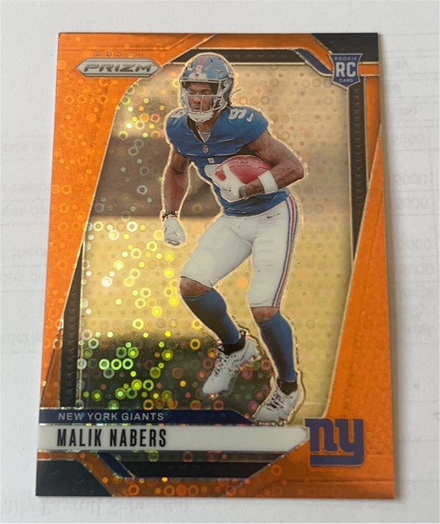 2024 Panini Prizm #370 Malik Nabers — front
