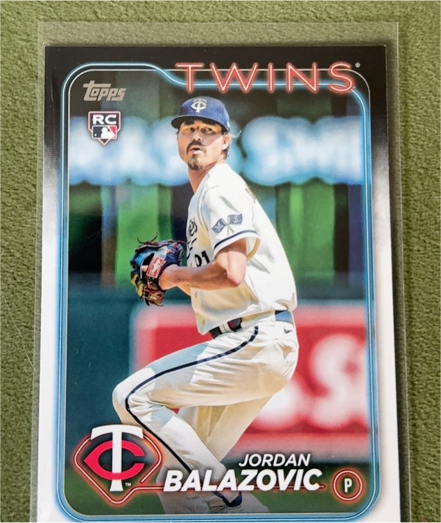 2024 Topps Series 1 #263 Jordan Balazovic — front